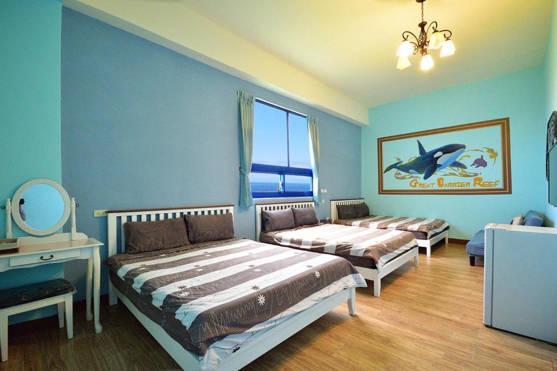 Qing Feng Diving B&B 緑島郷 エクステリア 写真